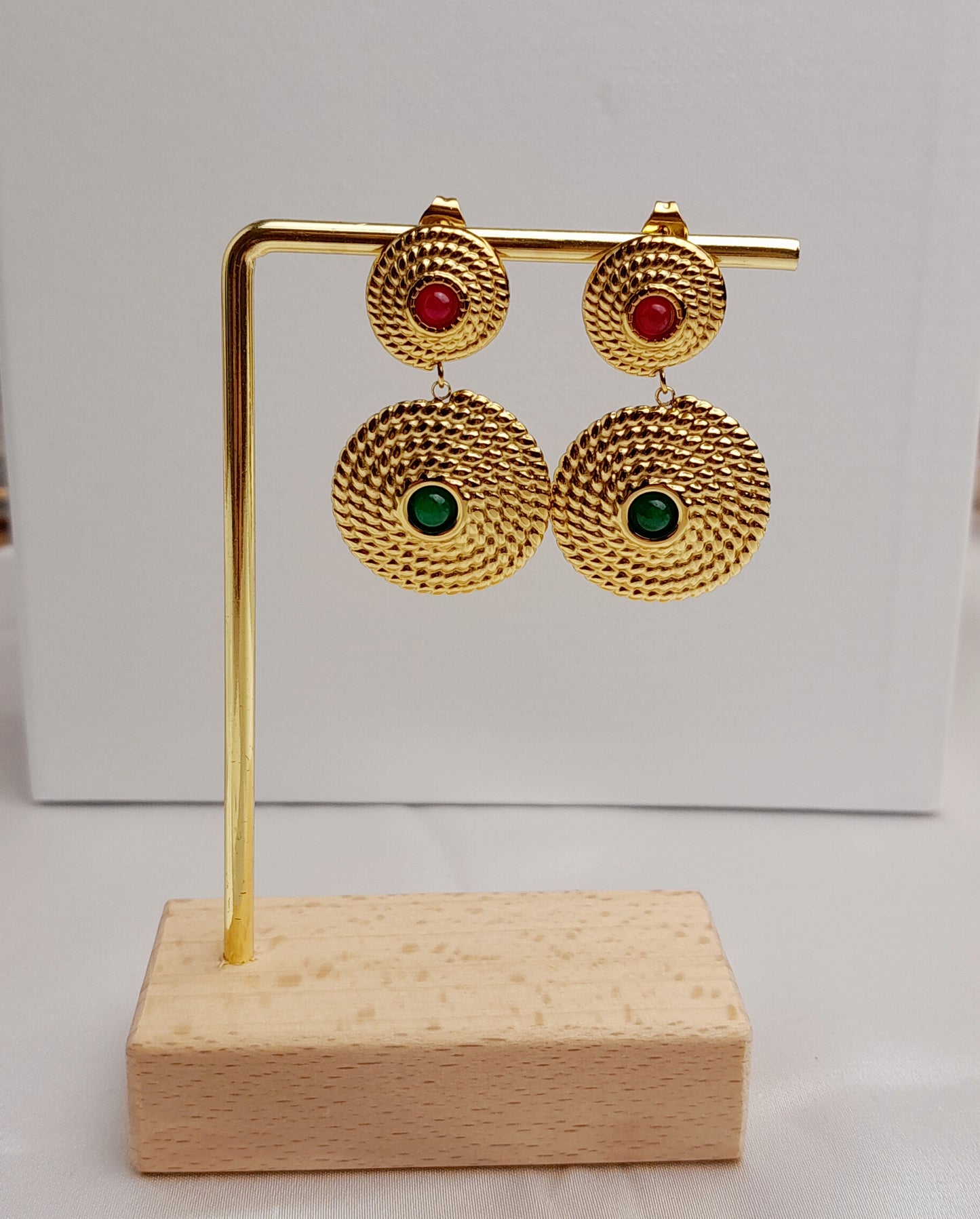 Boucle d'oreille Eleni -  Mymycréation 