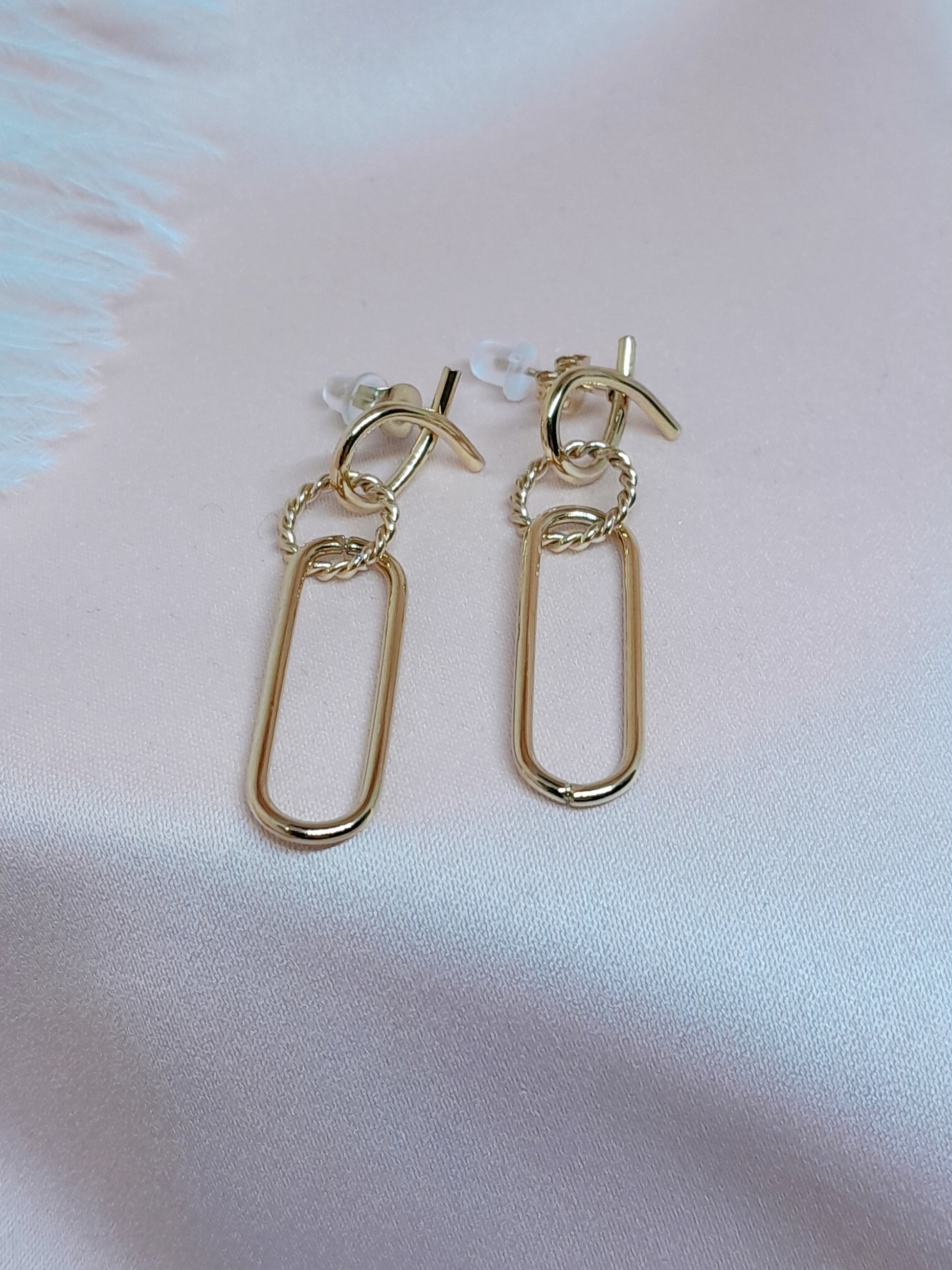 Boucle d'oreille Zephyra -  Mymycréation 